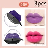 Lazy Lips Pearlescent Glitter Lipstick, Fade-proof, Warm, and Moisturizing Lipstick