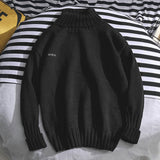 Turtleneck Condom Winter Sweater, Thick Stylish and Easy to Wear