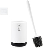 Non-stick Hair, Soft Plastic Brush Head for Toilet