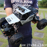 4WD RC Cars, Updated Version 2.4G Radio Control Toys, Buggy High Speed Off-road Truck