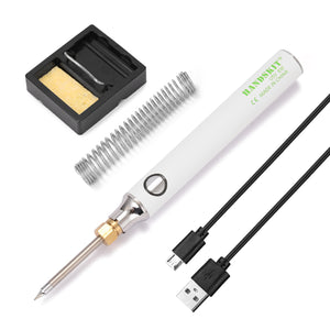 5V 8W Adjustable Temper, USB Charging Soldering Iron