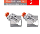 Stainless Steel Woodworking Right Angle Clip, Photo Frame and Picture Frame Quick Fixing 90-degree Clamp