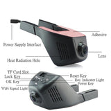 HD WiFi DVR Dash Cam, Night Vision