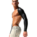 Patent Leather Sleeve, Cosplay Costume for Men