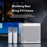 Home Karaoke 203 Bluetooth Speaker, Wireless Microphone Audio