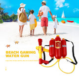 Children's Fire-fighting Plastic Toy, Pull-out High-pressure Backpack Drifting, Creative Jet Water Gun