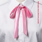 Long Small Silk Ribbon All-matching Tie-strap