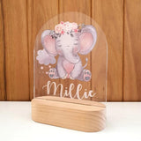 Personalized Colorful Night Light, Baby Lamps