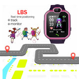 Children's Touch Screen Camera Positioning Smartwatch