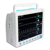 12.1 inches ICU CCU Vital Signs 6-parameter, ECG RESP NIBP SPO2 TEMP PR, Patient Monitor