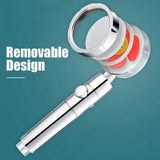 Modern Minimalist Supercharged Small Waist Fan Shower Nozzle