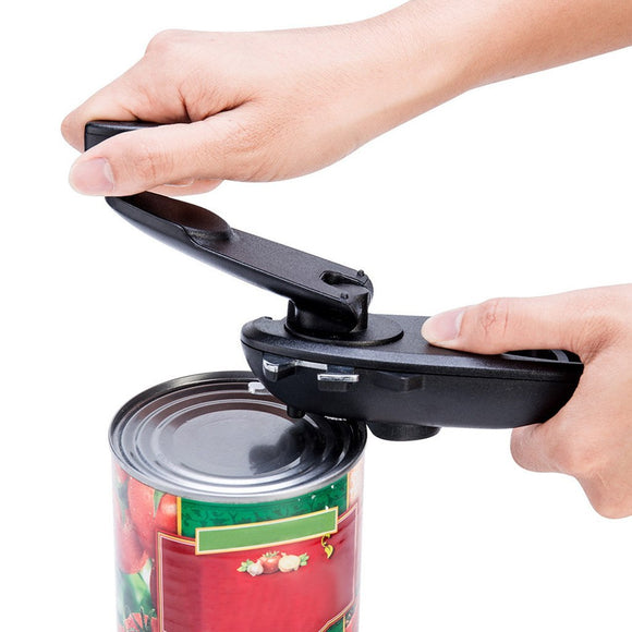 Multifunction Can Opener, 8-in-1 Manual Kitchen Tool Bottle Jar Portable Opener, Beer Bottle-screw Gadget