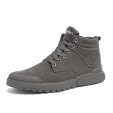 Ankle Boots, Men's Winter Warm Plush Shoes