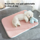 Summer Cool Feeling Dog Mat, Sleeping Pet Pad