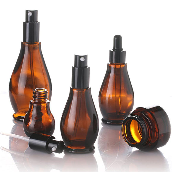 Tawny Essential Oil Sub-packed Empty Glass Bottles