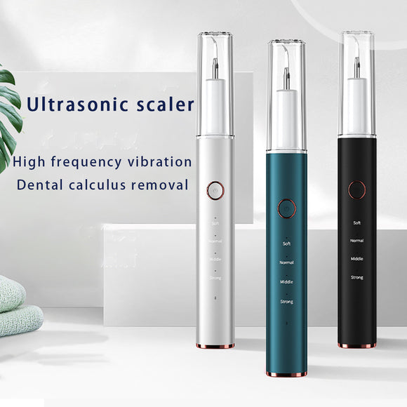 Dental Ultrasound Electric Sonic Dental Scaler, Portable Teeth Tartar, Calculus Remover, Tooth Smart Stain and Stone Cleaner