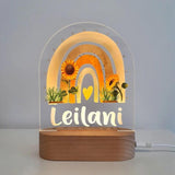 Personalized Colorful Night Light, Baby Lamps