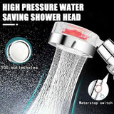 Modern Minimalist Supercharged Small Waist Fan Shower Nozzle