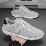 Fashion Skateboard Shoes, Men's Anti-skid Slip-on Flats, Casual Lazy Shoes, Outdoor Breathable Running Sports Sneakers