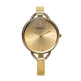 Women's Mesh Strap Watch with a Large Dial