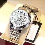 Fashion Jewelry Hollow Men's Watch, Waterproof Luminous Calendar