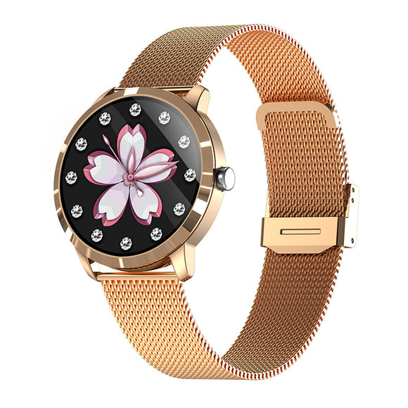 Heart Rate, Blood Oxygen, Sleep Monitoring, Female Menstrual Cycle Aid, Fashion Bluetooth Watch