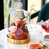 Valentine's Day Preserved Flower, Heart-shaped Birthday Gift