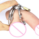 Stainless Steel Chastity Device for Men