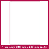 FBA Barcode Paper, Serial Number Amazon's Usage Blank Label Sticker Sheets