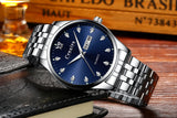 Men's Fashion Business Quartz, Waterproof Calendar Watch