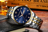 Men's Fashion Business Quartz, Waterproof Calendar Watch