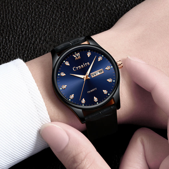 Men's Fashion Business Quartz, Waterproof Calendar Watch