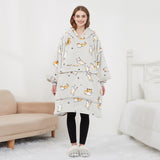 USB Electric Heating, Hooded Lazy Blanket