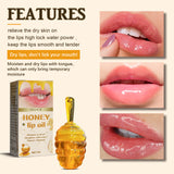 Honey Lip Gloss, Fade Anti-chapping Peeling Care