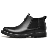 Business or Casual Boots, British Retro Platform Men's Shoes