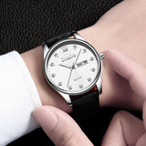 Men's Fashion Business Quartz, Waterproof Calendar Watch