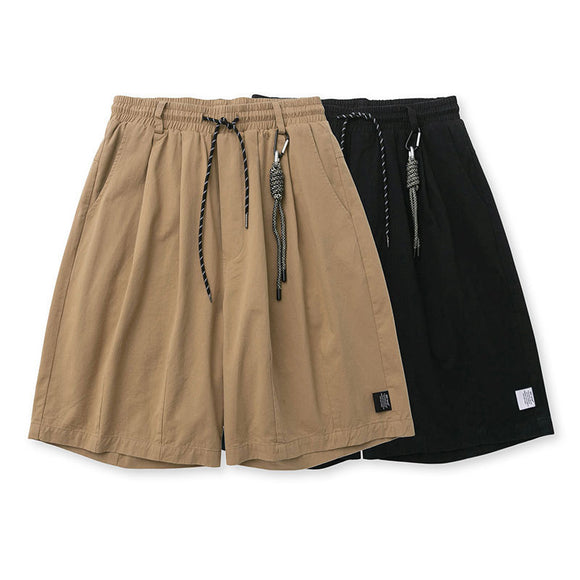 Loose Straight Lantern, Trendy Casual Shorts