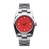 Men's Stainless Steel, Luminous 5ATM Waterproof Automatic, Mechanical Watch