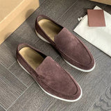 Men's Loafers, Summer Casual Frost, Flat Slip-on Driving Shoes