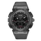 Double Display Digital Electronic Watch for Men