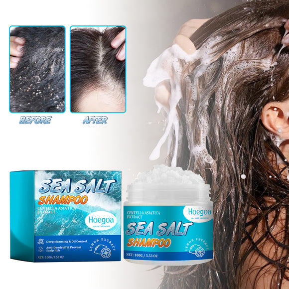 Sea Salt Anti-dandruff, Deep Cleaning Shampoo