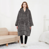 USB Electric Heating, Hooded Lazy Blanket