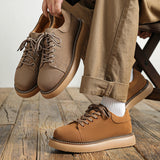 Suede Retro Workwear Shoes for Men