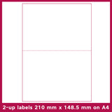 FBA Barcode Paper, Serial Number Amazon's Usage Blank Label Sticker Sheets