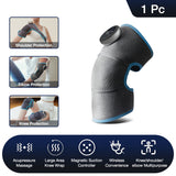 Heating Knee Electric Shoulder Vibrating Massage Pad for Physiotherapy, Leg Arthritis Elbow Joint Pain Relief Therapy