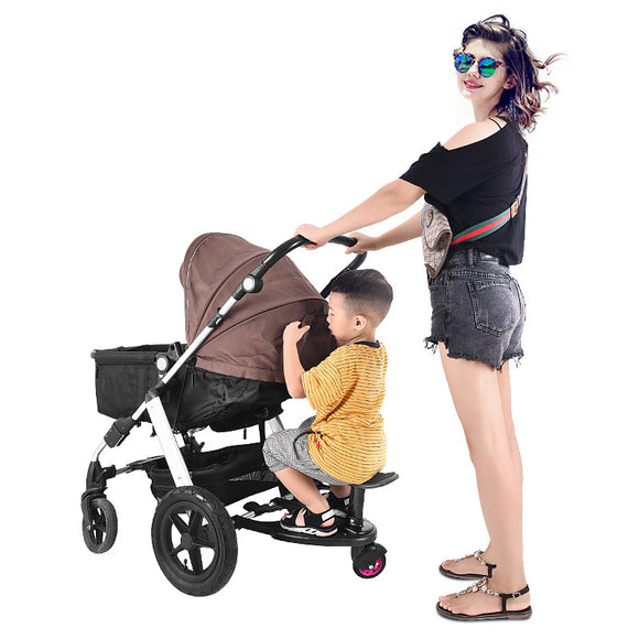 Second-child Travel Baby Stroller, Artifact Auxiliary Pedal