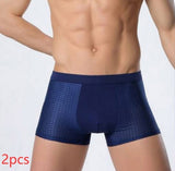 Ice Silk Men's Underwear, Mesh Boxers