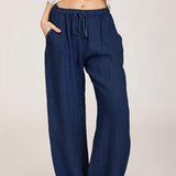 Women's Fashion, Loose Cotton Linen Casual Pants