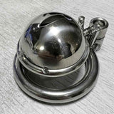 Male Stainless Steel, Catheterizable Chastity Lock