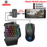 Keyboard Mouse Android Phone Wired Converter, Eat Chicken Throne